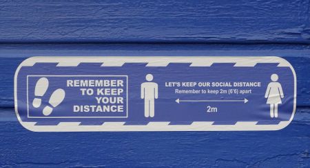 Soziale Distanz wahren